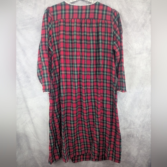 Croft And Barrow Flannel Nightgown Size 2X - Picture 2 of 9